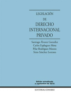 LEGISLACION DE DERECHO INTERNACIONAL PRIVADO