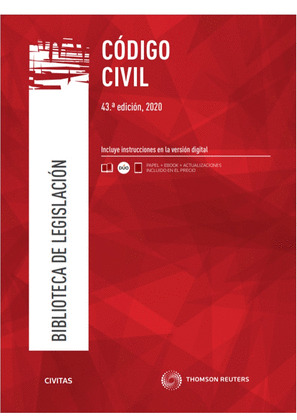 CODIGO CIVIL (43ª EDICIÓN, 2020)
