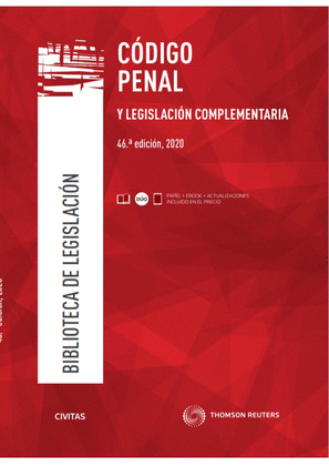 CODIGO PENAL Y LEGISLACION COMPLEMENTARIA (EDICION DUO. PAPEL + E-BOOK)