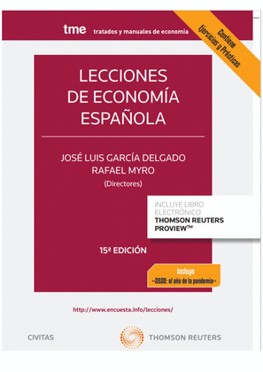 LECCIONES DE ECONOMIA ESPAÑOLA (PAPEL + E-BOOK)