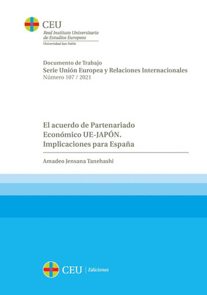 EL ACUERDO DE PARTENARIADO ECONÓMICO UE-JAPÓN. IMPLICACIONES PARA ESPAÑA