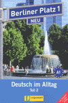 BERLINER PLATZ 1 NEU TEIL 2. DEUTSCH IM ALLTAG. A1 (ALUMNO + EJERCICIOS + CD)