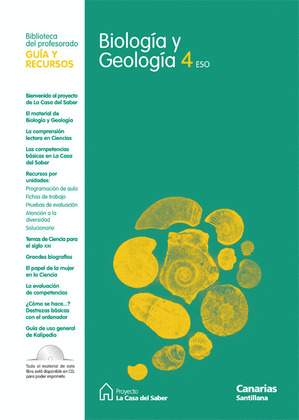 4ESO GUIA BIOLO Y GEOLO CANAR SABER ED08