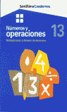 CUAD.NUMEROS Y OPERACIONES 13 - ED.02 - MULTIPLICACION