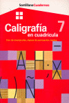 CUADERNO DE CALIGRAFIA EN CUADRICULA 7