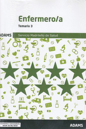 TEMARIO 3 ENFERMERO/A SERVICIO MADRILEÑO DE SALUD