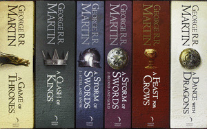A GAME OF THRONES: THE COMPLETE BOXSET OF ALL 6 BOOKS