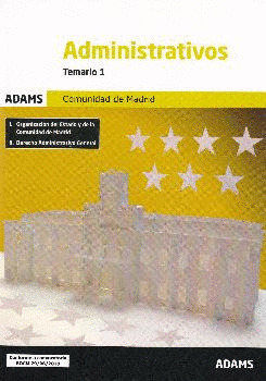 TEMARIO 1 ADMINISTRATIVOS COMUNIDAD DE MADRID