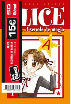 PACK GLENAT: ALICE ESCUELA DE MAGIA (VOLS.1 A 4)