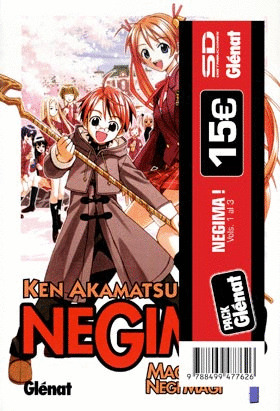 PACK GLENAT: NEGIMA (1 AL 3)