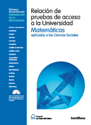 SELECTIVIDAD, MATEMATICAS APLICADAS A LAS CIENCIAS SOCIALES. RELACION DE PRUEBAS