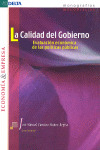 CALIDAD DEL GOBIERNO