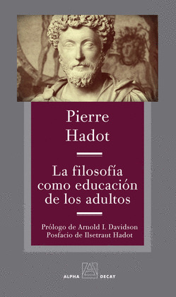 FILOSOFÍA COMO EDUCACIÓN EN LOS ADULTOS, LA