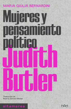 MUJERES Y PENSAMIENTO POLÍTICO. JUDITH BUTLER