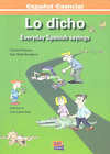 LO DICHO FRASES HECHAS EN ESPAÑOL