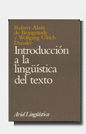 INTRODUCCIÓN A LA LINGÜÍSTICA DEL TEXTO