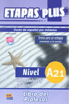 ETAPAS PLUS A2.1 PROFESOR