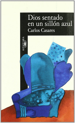 ALH. DIOS SENTADO EN UN SILLON AZUL
