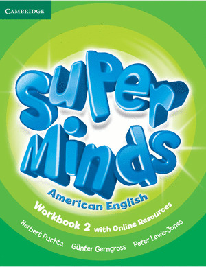 SUPER MINDS AMERICAN ENGLISH LEVEL 2 WORKBOOK WITH ONLINE RESOURCES