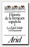 HISTORIA DE LA LITERATURA ESPAÑOLA TOMO I ; LA EDAD MEDIA