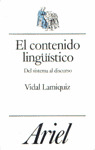 EL CONTENIDO LINGUISTICO