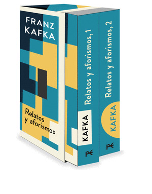 RELATOS Y AFORISMOS DE FRANZ KAFKA - ESTUCHE  (OBRA COMPLETA, 2 TOMOS)