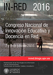 IN-RED 2016. II CONGRESO NACIONAL DE INNOVACION EDUCATIVA Y DOCENCIA EN RED