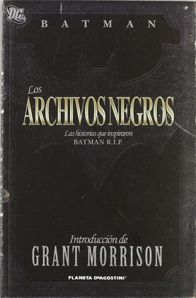 BATMAN, ARCHIVOS NEGROS