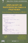 AMPLIACION DE MATEMATICAS PARA LA INGENIERIA