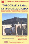 TOPOGRAFIA PARA ESTUDIOS DE GRADO