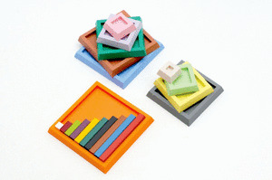 NUMICON NUMBER ROD TRAYS 1-10 & 20