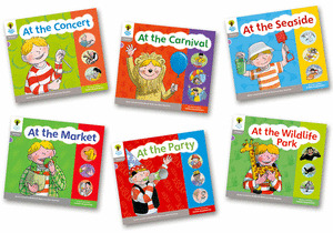 OXFORD READING TREE - FLOPPY'S PHONICS LEVEL 1 PACK A MIXED PACK OF 6