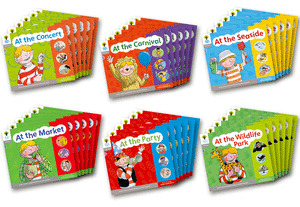 OXFORD READING TREE - FLOPPY'S PHONICS LEVEL 1 PACK A CLASS PACK OF 36