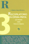 RECOPILATORIO EN OPERA PRIMA