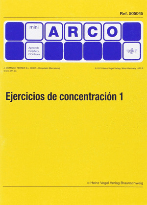 EJERCICIOS DE CONCENTRACION 1 MINI ARCO