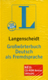 (+ CD-ROM) LANGENSCHEIDT GROßWORTERBUCH DEUTSCH ALS FREMDSPRACHE