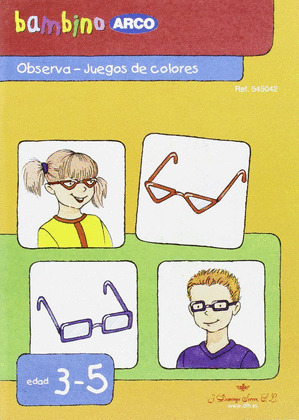 BAMBINO ARCO. OBSERVA. JUEGOS DE COLORES