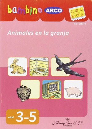 BAMBINO ARCO. ANIMALES EN LA GRANJA