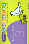 CUADERNO 3 LETRAS COLORES + CUENTO CAST ED09