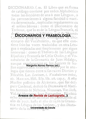 DICCIONARIOS Y FRASEOLOGIA