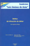DELITOS DE INFRACCION DE DEBER