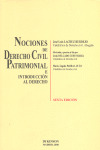 NOCIONES DE DERECHO CIVIL PATRIMONIAL E INTRODUCCION AL DERECHO