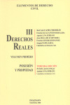 ELEMENTOS DERECHO CIVIL III. DERECHOS REALES POSESION Y PROPIEDAD