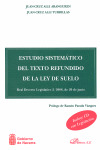 ESTUDIO SISTEMATICO DEL TEXTO REFUNDIDO LEY DEL SU