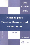 MANUAL PARA TECNICO DOCUMENTAL EN NOTARIAS TOMO II