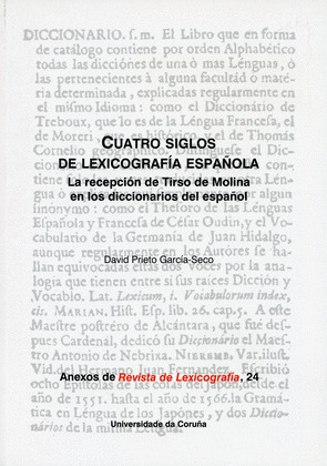 CUATRO SIGLOS DE LEXICOGRAFÍA ESPAÑOLA