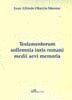 TESTAMENTORUM SOLLEMNIA IURIS ROMANI MEDII AEVI MEMORIA