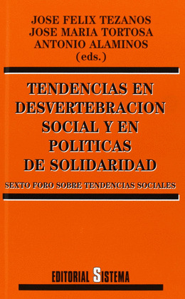 TENDENCIAS EN DESVERTEBRACION SOCIAL ...