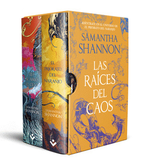 ESTUCHE LAS RAÍCES DEL CAOS (EL DÍA QUE SE ABRIÓ EL CIELO  EL PRIORATO DEL NARANJO)