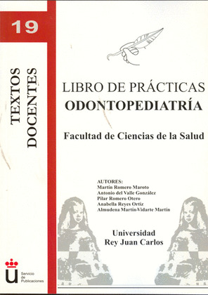 ODONTOPEDIATRÍA. LIBRO DE PRÁCTICAS